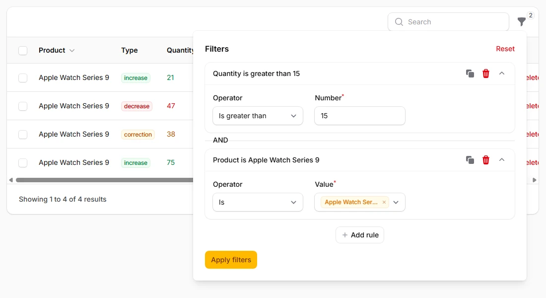 Query Builder for Complex Constraints