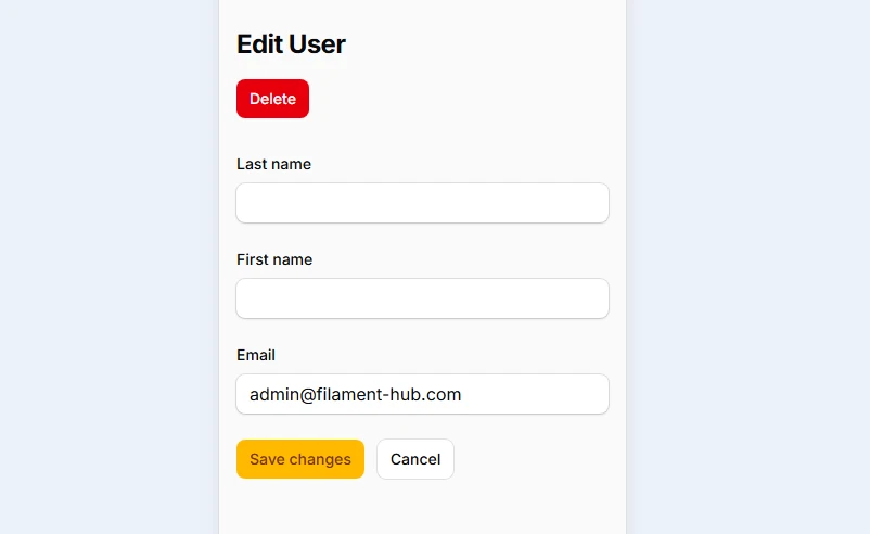 Visual column ordering