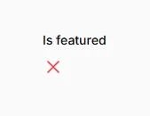 Custom boolean icons