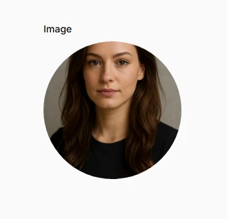 Circular images for avatars