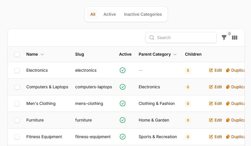 Basic status filtering with query scoping