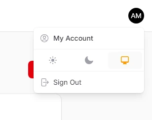 Basic profile and logout customization