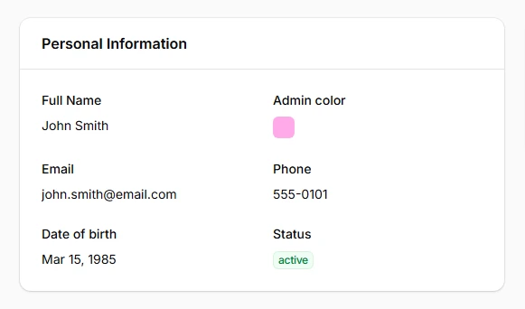 Infolists