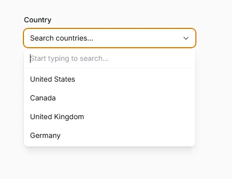 Select Fields