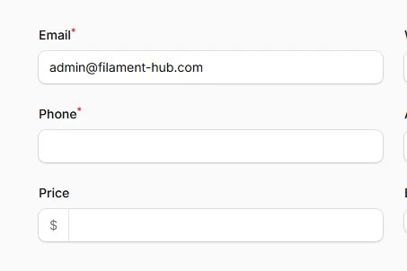 Text Inputs